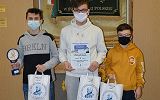 Miejsce I zdobyła drużyna ze Szkoły Podstawowej w Świerzowej Polskiej