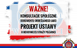 Grafika konsultacje społeczne projektu ustawy o OSP