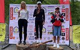 Katarzyna Solińska na drugim stopniu podium