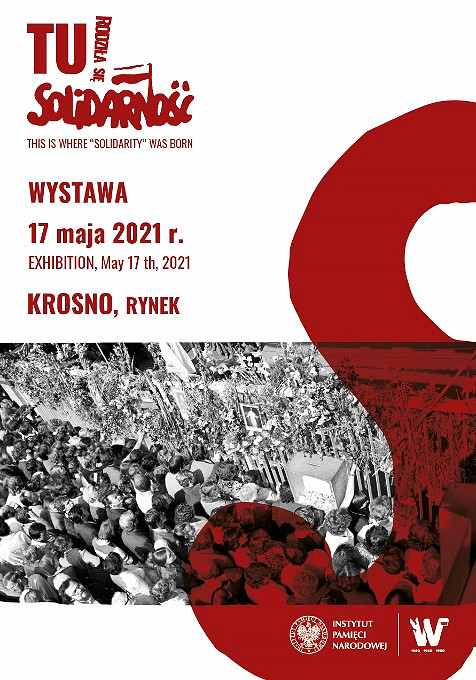 Zapraszamy do obejrzenia wystawy plenerowej „Tu rodziła się „Solidarność” - zdjęcie w treści