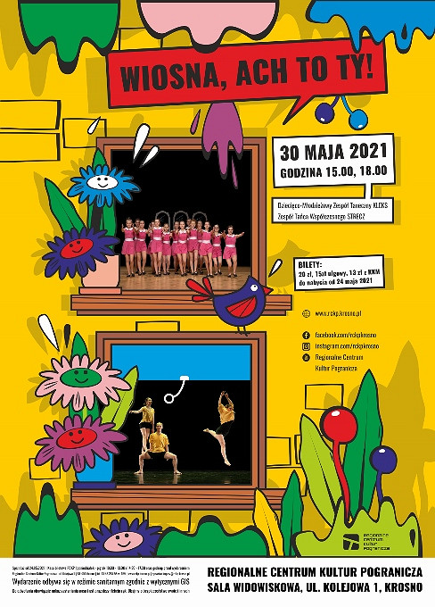 Koncert tańca „Wiosna, ach to Ty!” - zdjęcie w treści