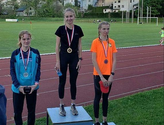 Monika Moskal na najwyższym stopniu podium