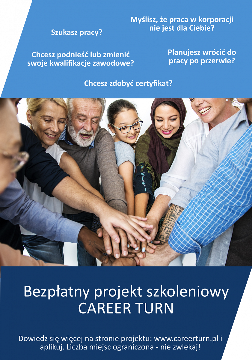 Career Turn - bezpłatnego wsparcia dla osób szukających pracy - zdjęcie w treści