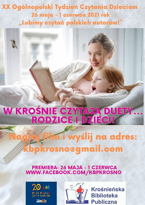 XX Ogólnopolski Tydzień Czytania Dzieciom w Krośnieńskiej Bibliotece Publicznej! - zdjęcie w treści
