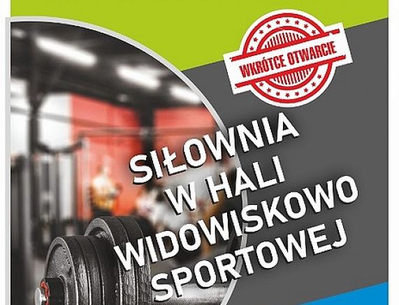 Grafika - siłownia MOSiR Krosno