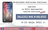 Plakat akcji - Znajdziesz mnie w bibliotece