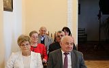 Uroczystość jubileuszu Złotych Godów w krośnieńskim Urzędzie Stanu Cywilnego