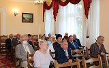 Uroczystość jubileuszu Złotych Godów w krośnieńskim Urzędzie Stanu Cywilnego