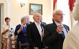 Uroczystość jubileuszu Złotych Godów w krośnieńskim Urzędzie Stanu Cywilnego