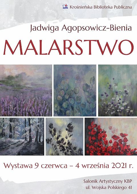 Wystawa malarstwa Jadwigi Agopsowicz-Bieni w Saloniku Artystycznym KBP - zdjęcie w treści