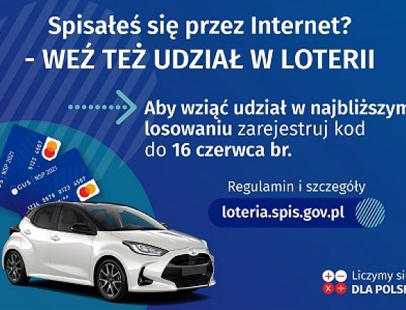 Grafika NSP2021 - loteria spisowa