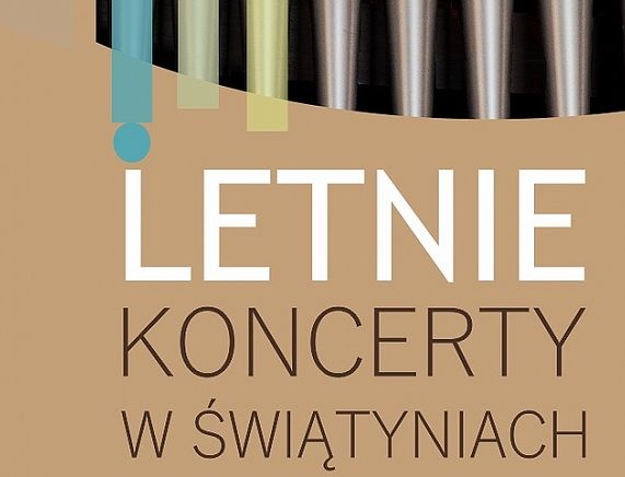 Plakat Letnie Koncety w Świątyniach