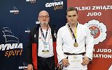 Trener Mirosław Nowicki i Filip Bęben