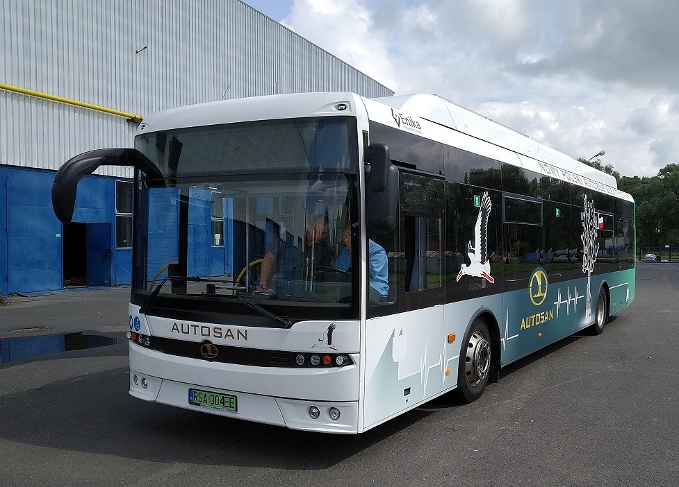 Autosan - autobus elektryczny w Krośnie
