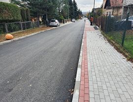 Przebudowa ulic Prochownia, św. Wojciecha, Spacerowa w Krośnie