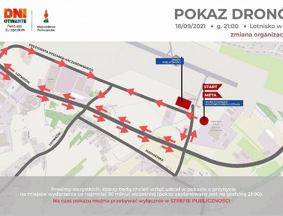 Organizacja ruchu podczs Dni Funduszy Europejskich w Krośnie