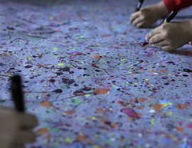 Praca artystyczna - abstrakcja