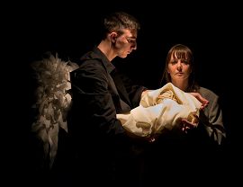 Scena spektaklu Obietnica