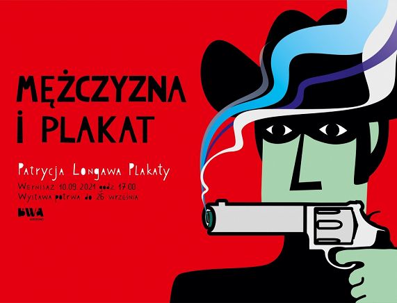 Plakat wystawy - Patrycji Longawy