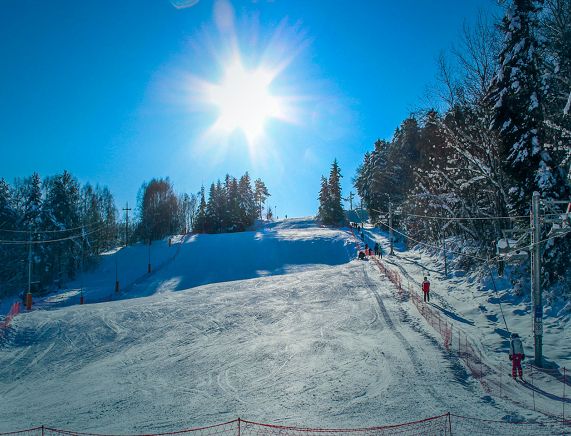 Stok narciarski w Czarnorzekach