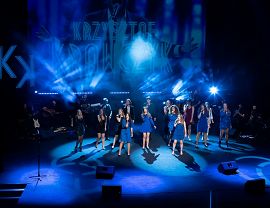 RCKP Koncert noworoczny, Zaduszki muzyczne, Krzysztof Krawczyk, Studio Piosenki Swing, 2021, fot. Paweł Matelowski