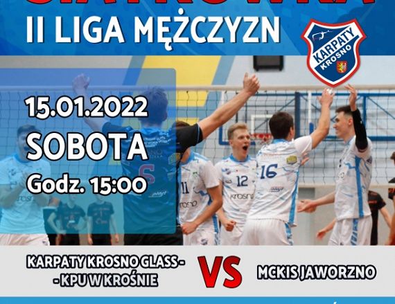 Plakat meczu siatkówki