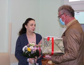 Prezydent z wizytą u Pierwszej Krośnianki urodzonej w 2022 r