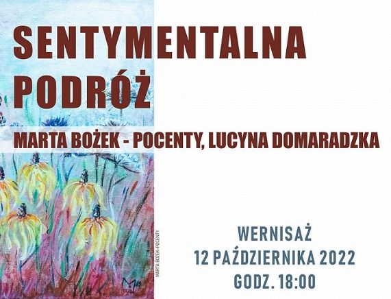 RCKP Wystawa Podróż sentymentalna 2022 plakat