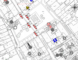 Zmiana organizacji ruchu - Piłsudskiego, Słowackiego