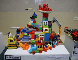 RCKP Konkurs Tak się składa fot. Paweł Matelowski  - konstrukcje z klocków lego