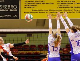 Mecz krośnieńskich siatkarek