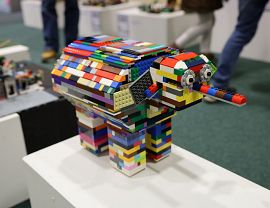 RCKP Konkurs Tak się składa fot. Paweł Matelowski  - konstrukcje z klocków lego