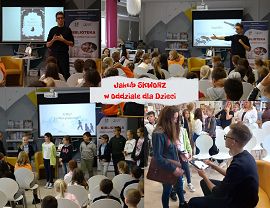 Jakub Skworz w Oddziale dla Dzieci