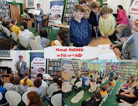 Michał Rusinek w Filii nr 4