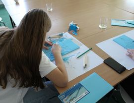 Warsztaty artystyczne Krosnem inspirowane - uczestnicy