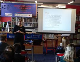 Konferencja w bibliotece