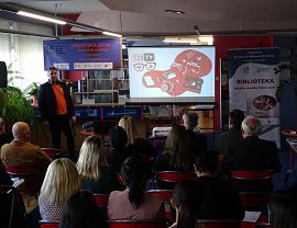 Konferencja w bibliotece