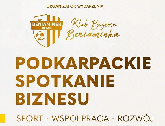 Grafika - zapraszenie na „Podkarpackie Spotkanie Biznesu”