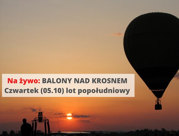 Balon na niebie - zaproszenie na transmisje lotów na żywo