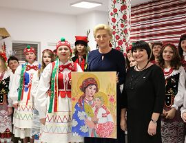 Pierwsza Dama z wizytą w Krośnie