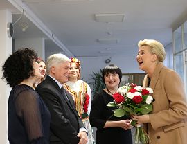 Pierwsza Dama z wizytą w Krośnie