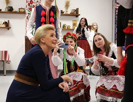 Pierwsza Dama z wizytą w Krośnie