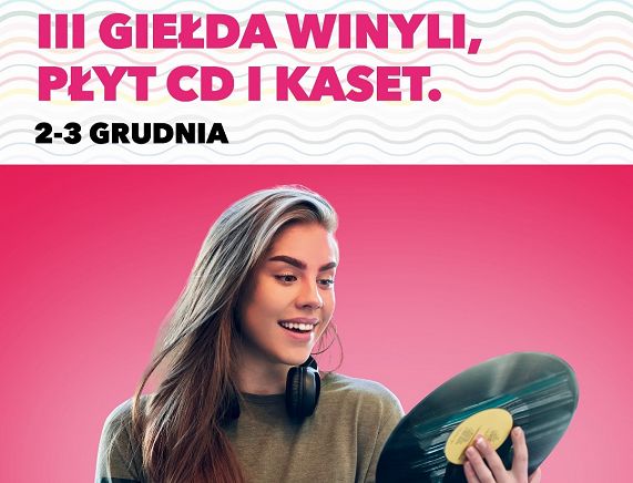 Giełda płyt winylowych, CD i kaset magnetofonowych w VIVO! Krosno plakat