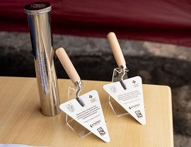 Blok Energetyczny - pamiątkowe kielnie