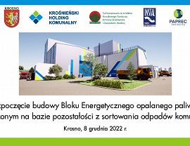 Blok Energetyczny - plansza o środkach finansowania