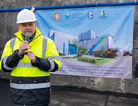 Blok Energetyczny - uczestnicy uroczystej inauguracji budowy i wmurowania kamienia węgielnego