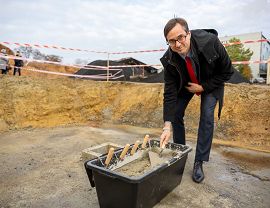 Blok Energetyczny - wmurowanie kamienia węgielnego i kapsuły czasu