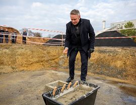 Blok Energetyczny - wmurowanie kamienia węgielnego i kapsuły czasu