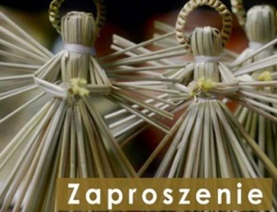 Grafika - zaproszenie na wystawę pt. Niech się plecie