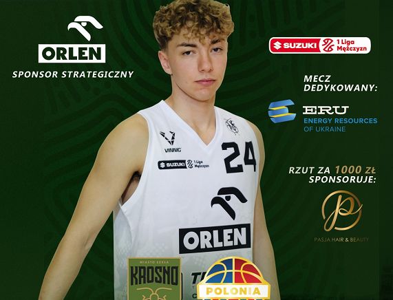 Plakat meczu Polonia Bytom vs Miasto Szkła Krosno2.jpg